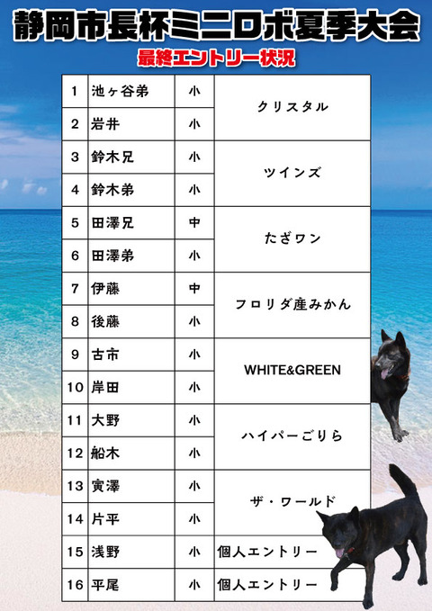 エントリー状況①